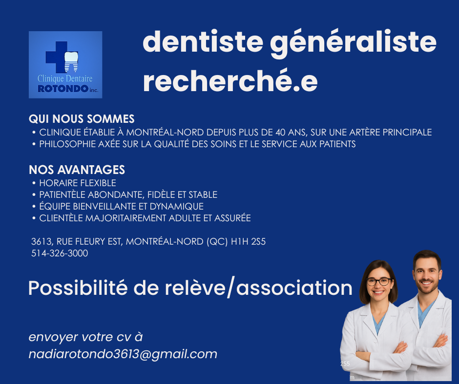 General Dentist - Montreal-North