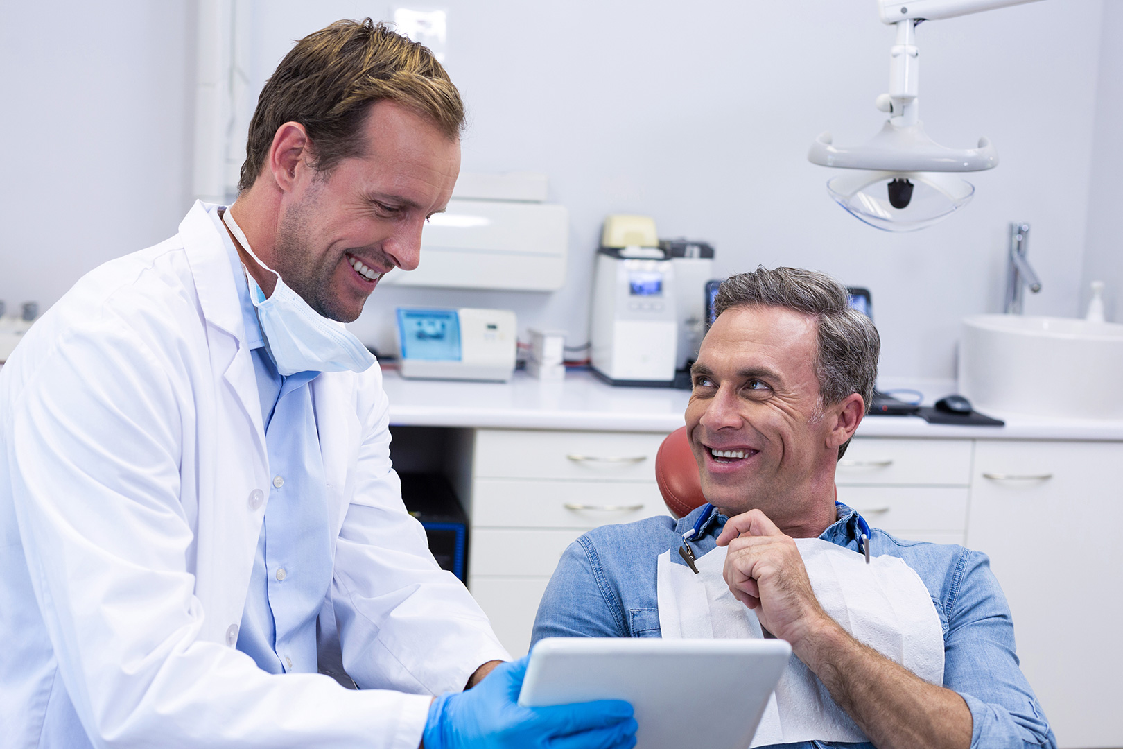 Dentiste et patient